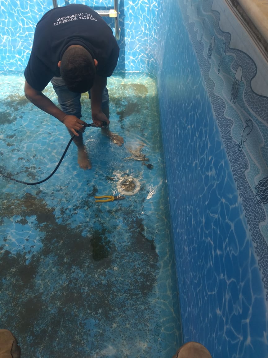 Caça Vazamentos em Piscina